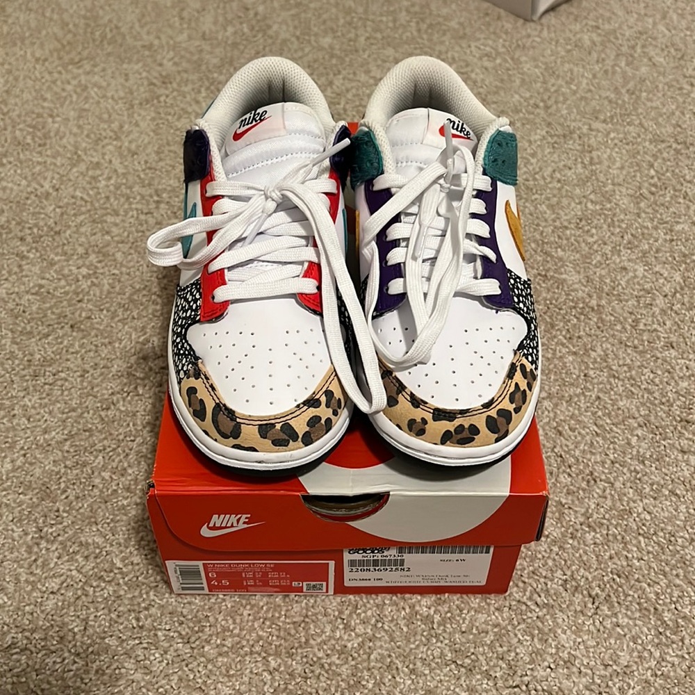 Women Nike Dunk Low Safari Mix